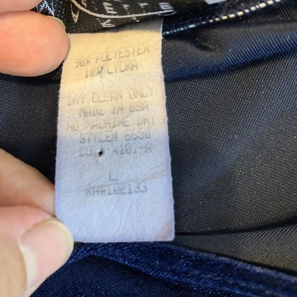 Bodycon Stretch Velvet Vintage Maria Gabrielle Tunic Halter Top Womens Large - Picture 5 of 5